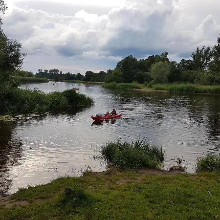 Lodge Drewniane Przystan Kajaczek Białobrzegi
