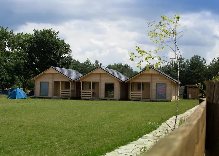 Drewniane Przystan Kajaczek *