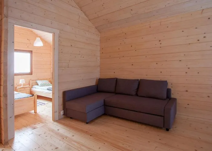 Drewniane Przystan Kajaczek Białobrzegi