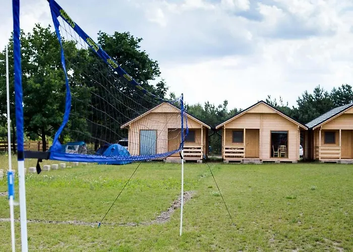 Drewniane Przystan Kajaczek * Białobrzegi