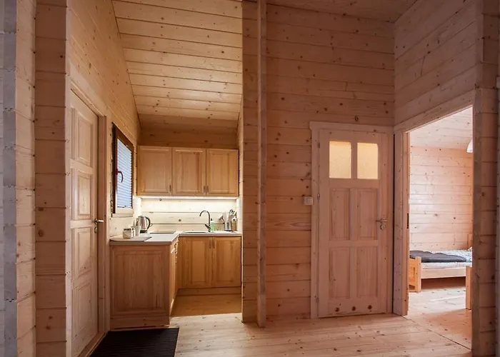 Drewniane Przystan Kajaczek Lodge Białobrzegi